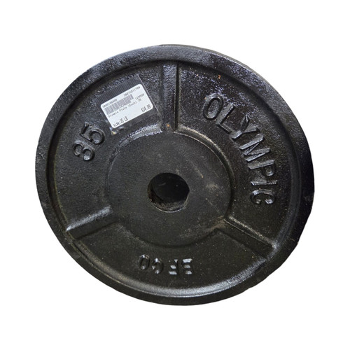 Vist Large View of Product Image Which is Used Olympic Plate (Each) 35 lb