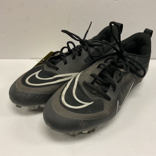 Vist Large View of Product Image Which is Used Nike Alpha Huarache 8 Elite CW4439-011 LAX Cleats Mens Black Senior 9