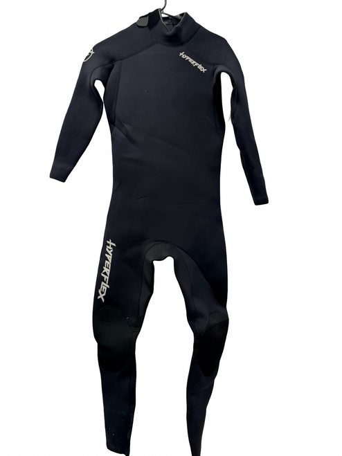 Vist Large View of Product Image Which is Used Hyperflex VYRL 4/3mm Mens Full Suit / Wetsuit Black LS (Large/Short)