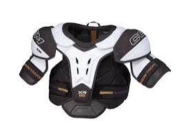 Vist Large View of Product Image Which is New CCM TACKS XR 80 SHOULDER PAD SR-L