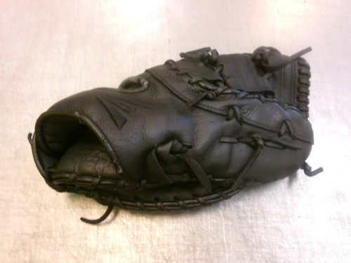 Vist Large View of Product Image Which is Used Easton BLACKSTONE BB/SB First Base RH Throw Black 12 3/4"