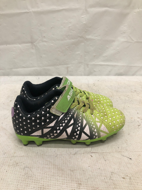 Vist Large View of Product Image Which is Used Soccer Cleats Green Junior 02