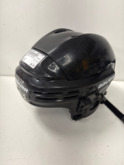 Vist Large View of Product Image Which is Used Bauer 2100 Hockey Helmet Only Black SM