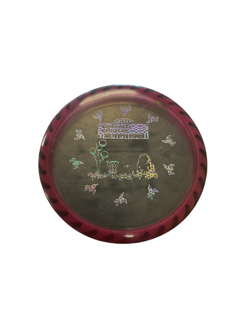 Vist Large View of Product Image Which is Used Discraft CHARLOTTE AMATEUR CHAMPIONSHIP Disc Golf Mid Range Pink