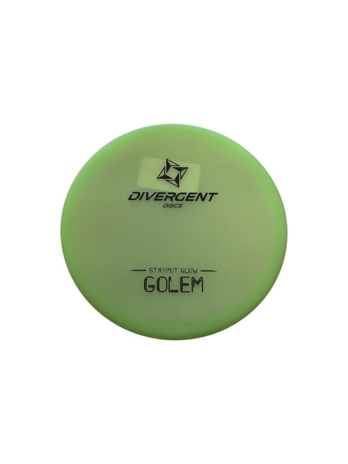 Vist Large View of Product Image Which is Used DIVERGENT DISCS GOLEM Disc Golf Putter Green