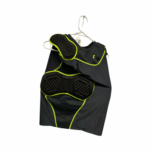 Vist Large View of Product Image Which is Used Champro PADED UNDER SHIRT FB Top Adult Grey MD