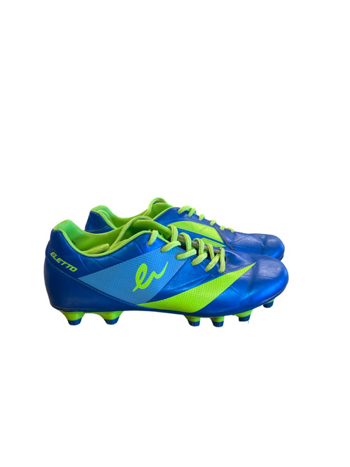Vist Large View of Product Image Which is Used Eletto Soccer Cleats Royal Blue Senior 5