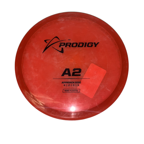 Vist Large View of Product Image Which is Used Prodigy Disc 400 A2 APPROACH Disc Golf Mid Range Orange