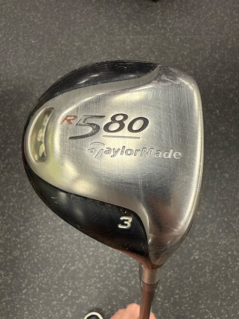 Vist Large View of Product Image Which is Used Taylormade R580 Mens Fairway Wood RH 3 Wood
