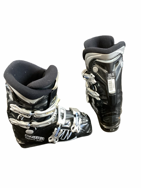Vist Large View of Product Image Which is Used Tecnica M+ Womens DH Ski Boot Black 235 MP - J05.5 - W06.5