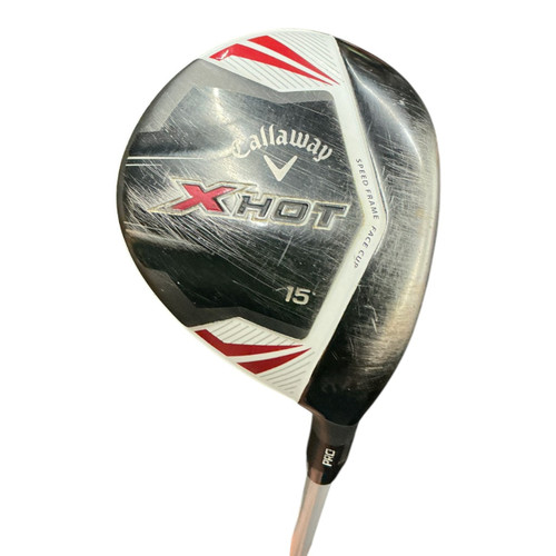 Vist Large View of Product Image Which is Used Callaway X HOT PRO Mens Fairway Wood RH 3 Wood