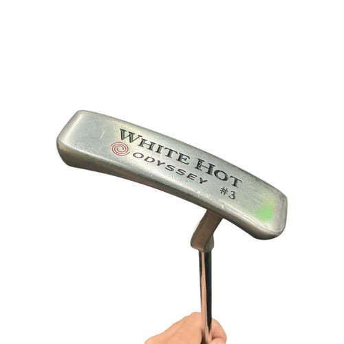 Vist Large View of Product Image Which is Used Odyssey WHITE HOT 3 Mens Putter RH