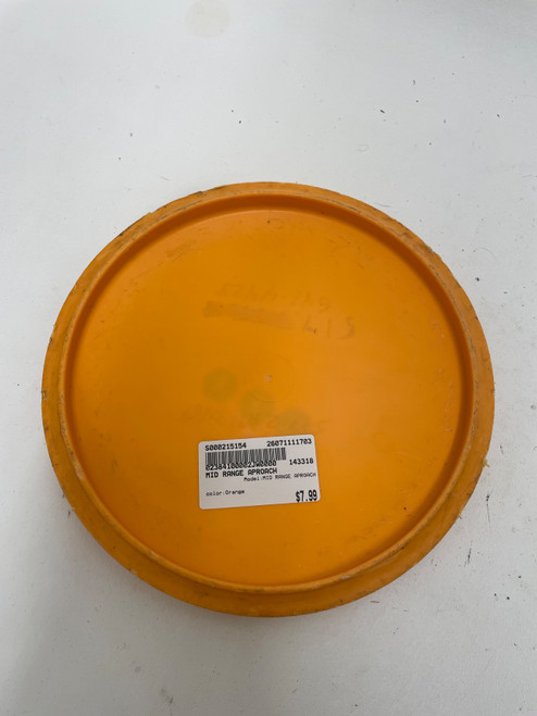 Vist Large View of Product Image Which is Used MID RANGE APROACH Disc Golf Mid Range Orange