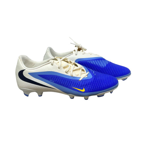 Vist Large View of Product Image Which is Used Nike PHANTOM 6 LOW Soccer Cleats Navy And White Senior 11