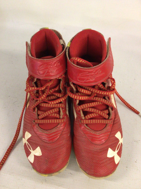 Vist Large View of Product Image Which is Used Under Armour BH SHOW BB/SB Cleats Red Junior 01