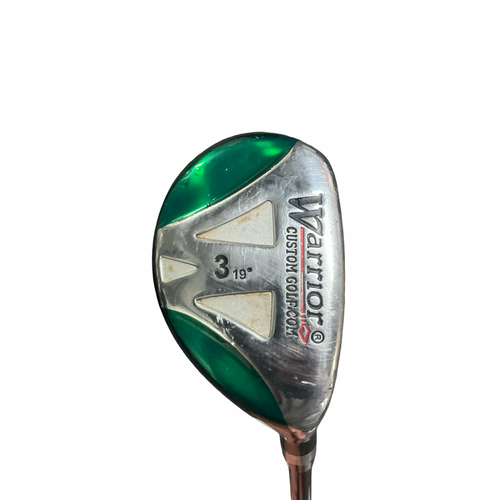Vist Large View of Product Image Which is Used Warrior Hybrid Club RH 3 Hybrid