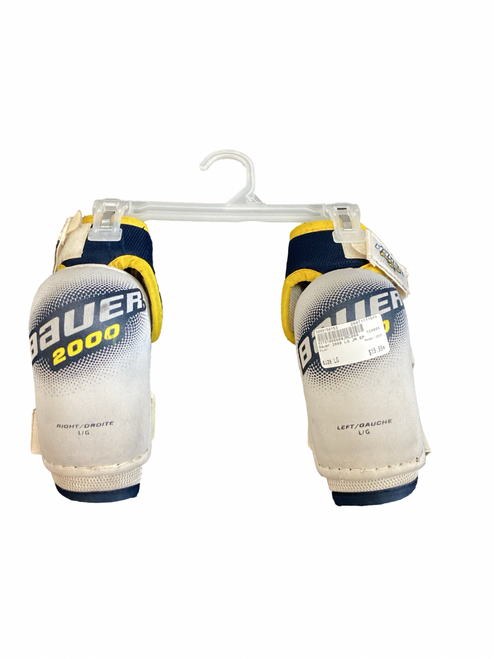 Vist Large View of Product Image Which is Used Bauer 2000 Senior Elbow Pads LG