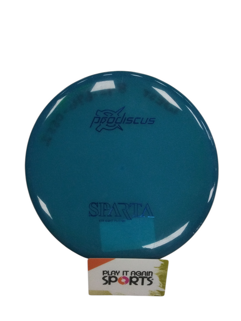 Vist Large View of Product Image Which is Used PRODISCUS SPARTA Disc Golf Putter Royal Blue