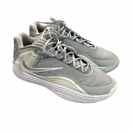 Vist Large View of Product Image Which is Used Nike Basketball Shoes M Grey Senior 10.5