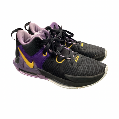 Vist Large View of Product Image Which is Used Nike Basketball Shoes M Black Senior 9.5