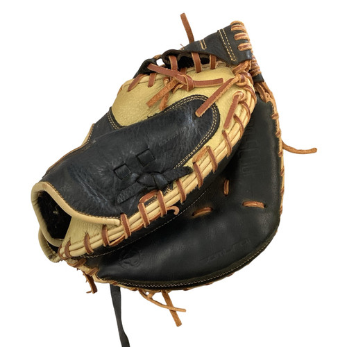 Vist Large View of Product Image Which is Used Mizuno SAMURAI BB/SB Catchers RH Throw Brown 33"