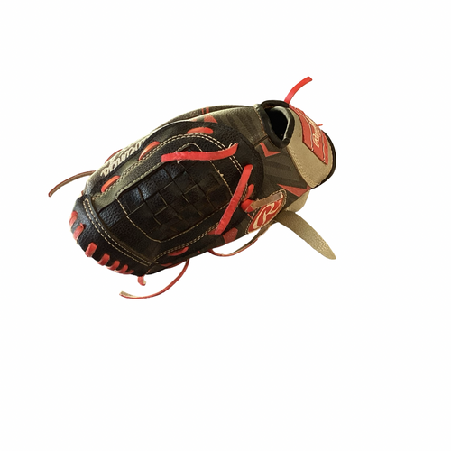 Vist Large View of Product Image Which is Used Rawlings SAVAGE BB/SB Glove T-ball Red 10"