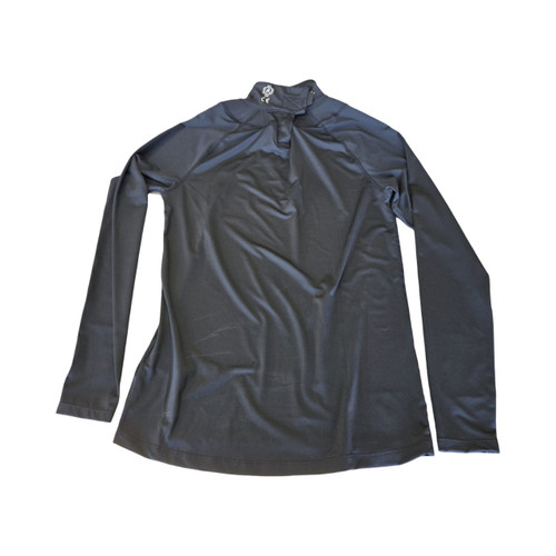 Vist Large View of Product Image Which is Used CCM LONGSLEEVE COMP SHIRT WITH NECKGUARD Hockey Tops Junior Black LG