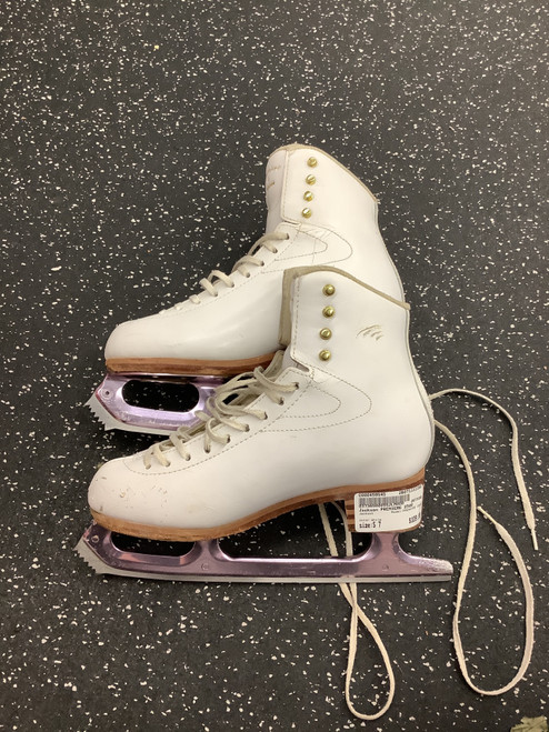Vist Large View of Product Image Which is Used Jackson PREMIERE 2500 WomensFigure Skate White Senior 7