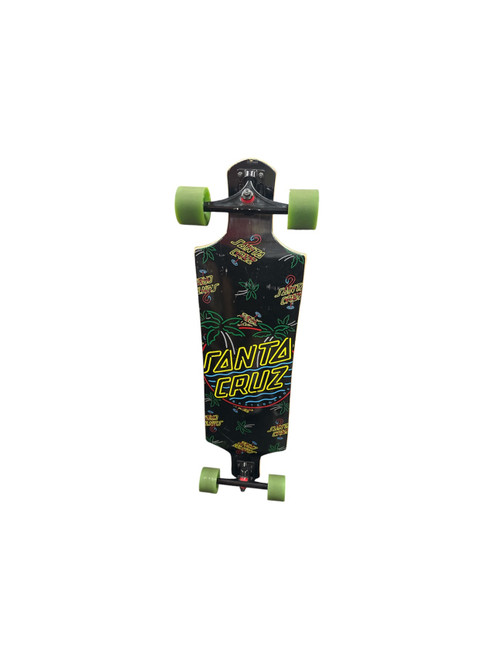 Vist Large View of Product Image Which is Used Santa Cruz Longboard Black Long