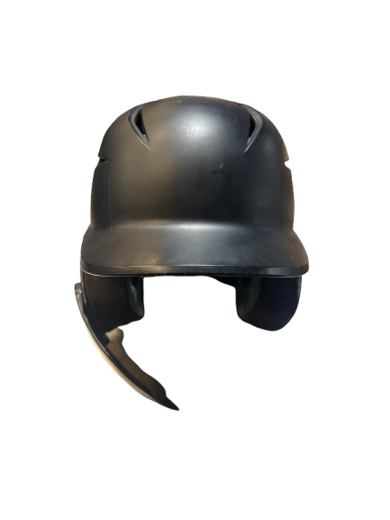 Vist Large View of Product Image Which is Used Easton PRO X JR Batting Helmet No Mask Navy Blue S/M
