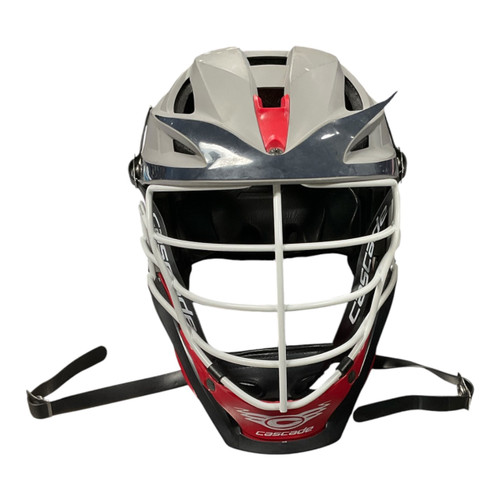 Vist Large View of Product Image Which is Used Cascade S Lacrosse Helmet Grey One Size