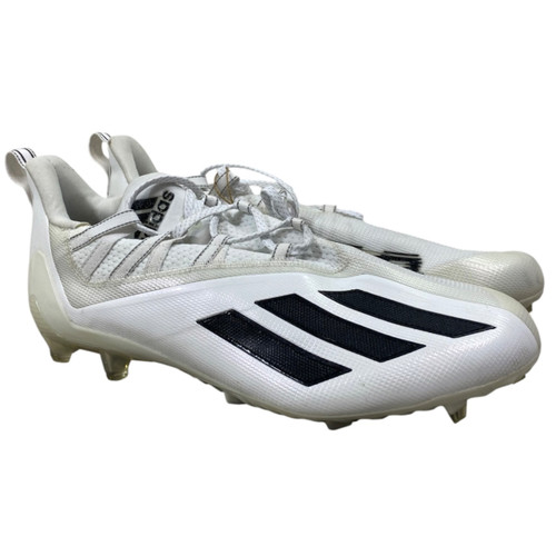 Vist Large View of Product Image Which is Used Adidas Adult FB Cleats White Senior 12.5