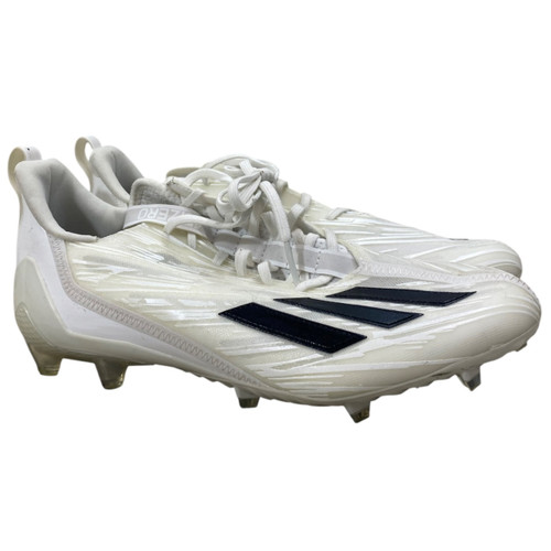 Vist Large View of Product Image Which is Used Adidas Adult FB Cleats White Senior 12.5