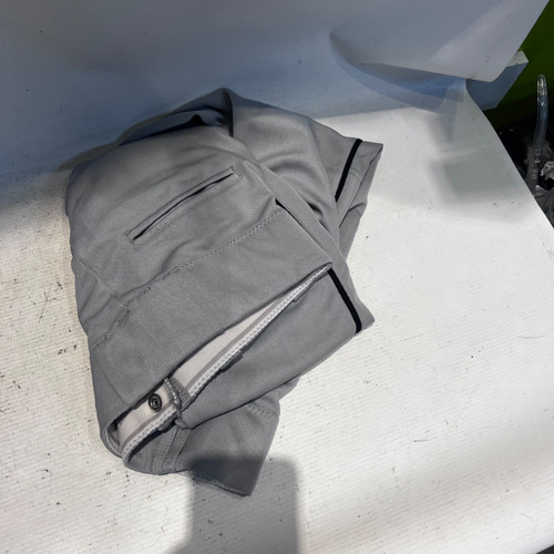 Vist Large View of Product Image Which is Used Under Armour GREY BB/SB Pant Boys Grey Youth