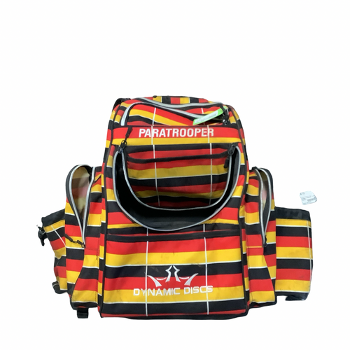 Vist Large View of Product Image Which is Used Dynamic Discs PARATROOPER Disc Golf Backpack Red