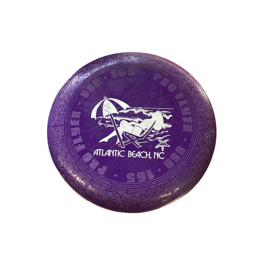 Vist Large View of Product Image Which is Used PRO FLYER 165 GRAM Other Golf Disc Purple