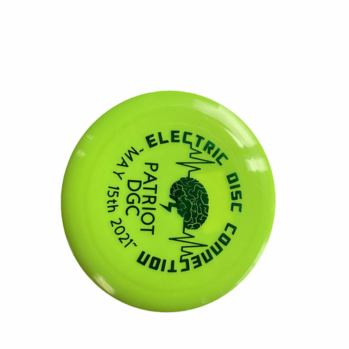 Vist Large View of Product Image Which is Used Dynamic Discs TRESPASS Disc Golf Driver Neon Green