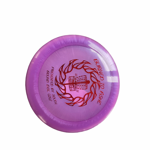 Vist Large View of Product Image Which is Used Discraft NUKE Disc Golf Driver Purple