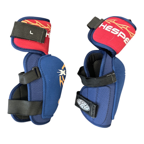 Vist Large View of Product Image Which is Used Hespeler XLITE Senior Elbow Pads LG