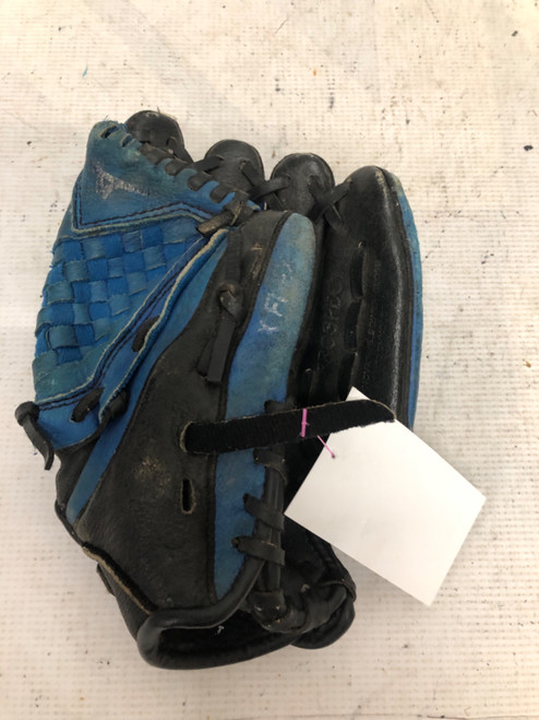 Vist Large View of Product Image Which is Used Mizuno POWER CLOSE BB/SB Glove RH Throw Royal Blue 9 1/2"