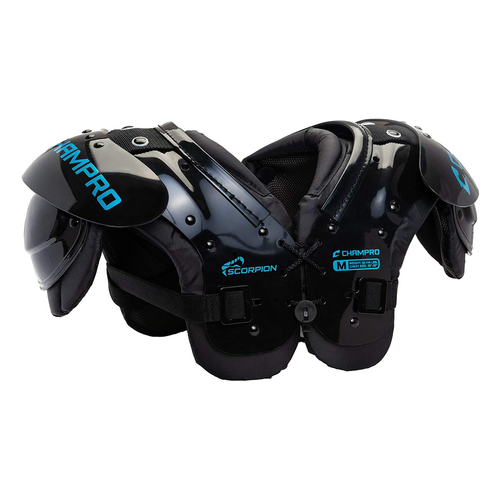 Vist Large View of Product Image Which is New Champro Scorpion Football Shoulder Pads- Youth XXS