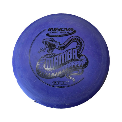 Vist Large View of Product Image Which is Used Innova MAMBA DISTANCE DRIVER Disc Golf Driver Purple