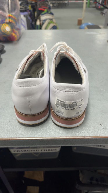 Vist Large View of Product Image Which is Used Foot Joy Mens Golf Shoes White Senior 9
