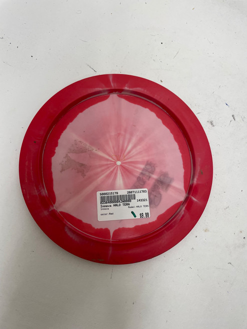 Vist Large View of Product Image Which is Used Innova HALO TERN Disc Golf Driver Red