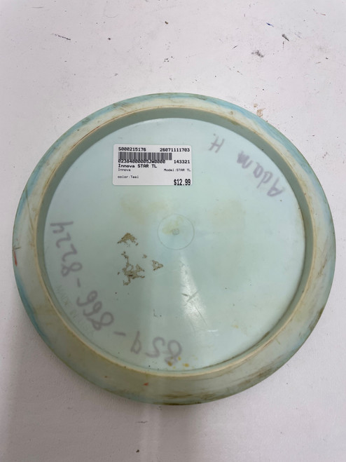 Vist Large View of Product Image Which is Used Innova STAR TL Disc Golf Driver Teal