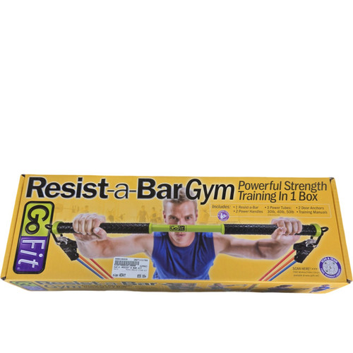 Vist Large View of Product Image Which is Used GoFit RESIST A BAR KIT Resistance Tube None Heavy