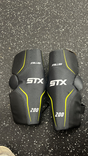 Vist Large View of Product Image Which is Used STX STALLION 200 ARM PAD Lacrosse Arm Pads/Guards Black MD