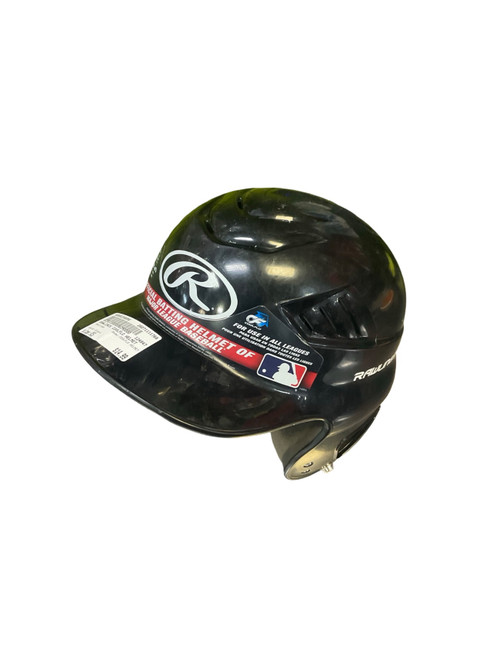 Vist Large View of Product Image Which is Used Rawlings COOLFLO HELMET Batting Helmet No Mask Black XS