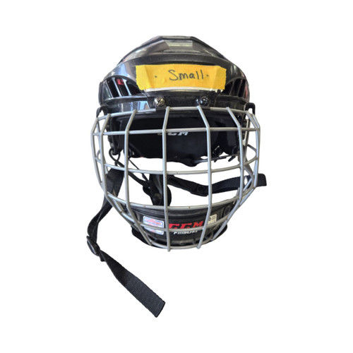 Vist Large View of Product Image Which is Used CCM HT50 HELMET SM Helmet Cage Combo Black SM