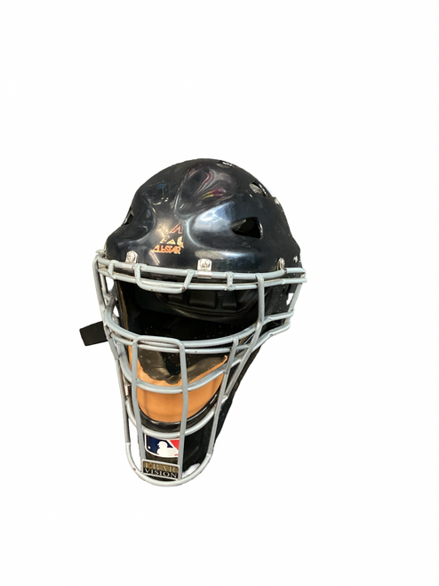 Vist Large View of Product Image Which is Used All-Star MVP2200 Catchers Helmet w/Mask Black MD